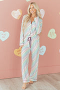 Valentine Heart Top and Pants Pajama Set
