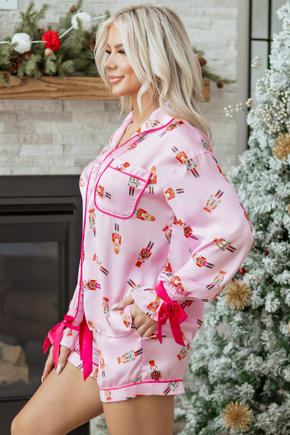 Eva Silky 2pcs Pajama Set