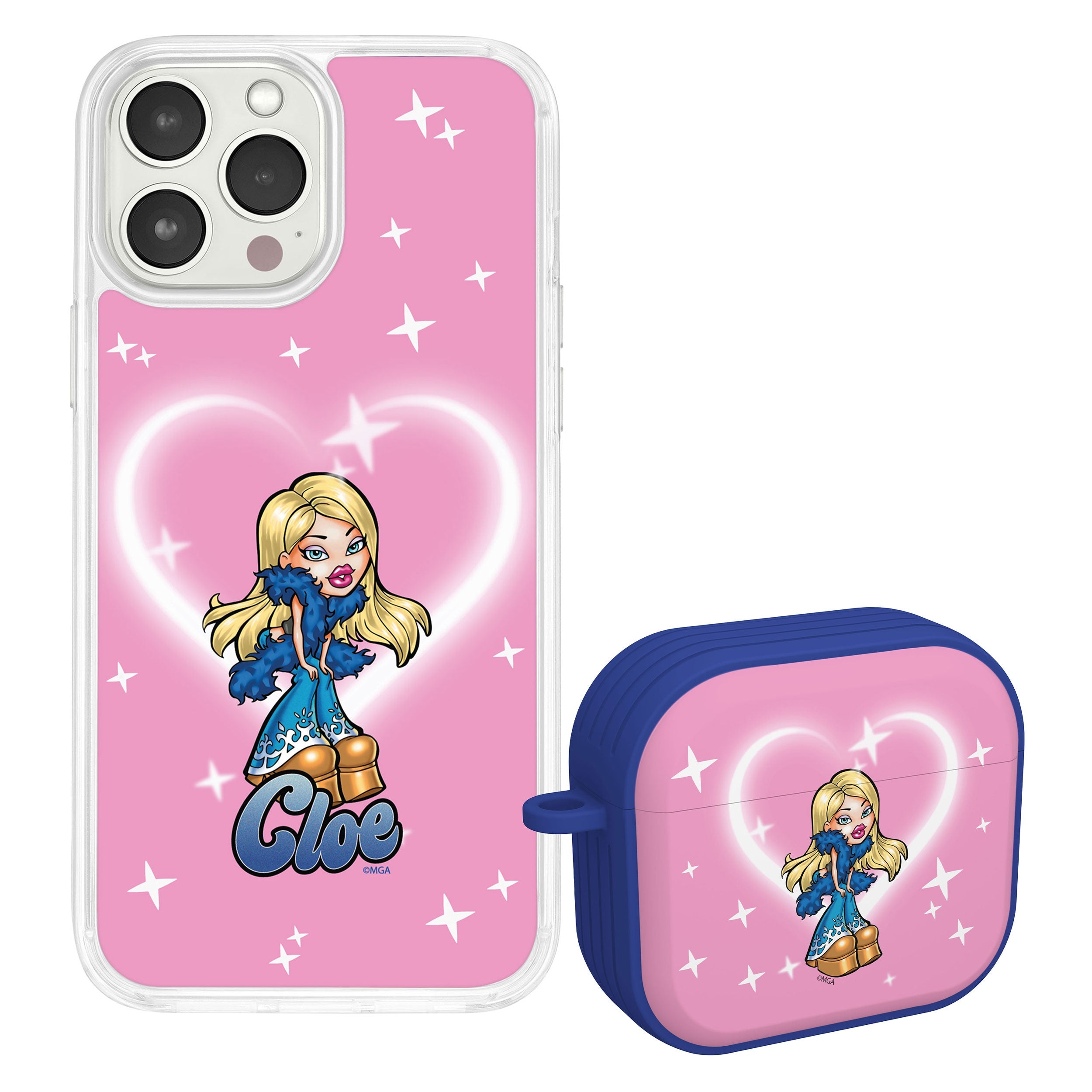 Bratz® Passion For Fashion HD Apple iPhone 13 Mag-Safe Phone Case and AirPods Gen 3 Combo Package