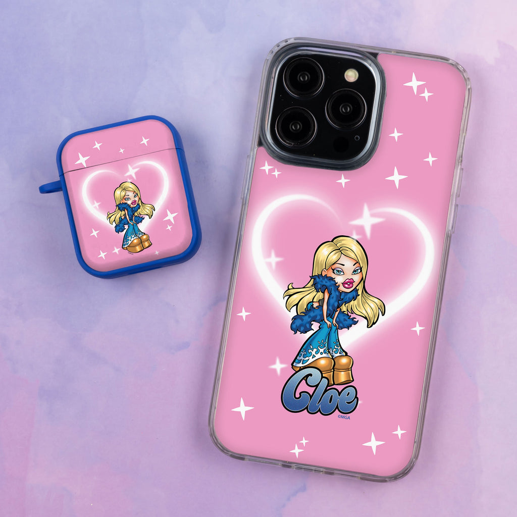 Bratz® Passion For Fashion HD Apple iPhone 12 Mag-Safe Phone Case and AirPods Gen 1 & 2 Combo Package