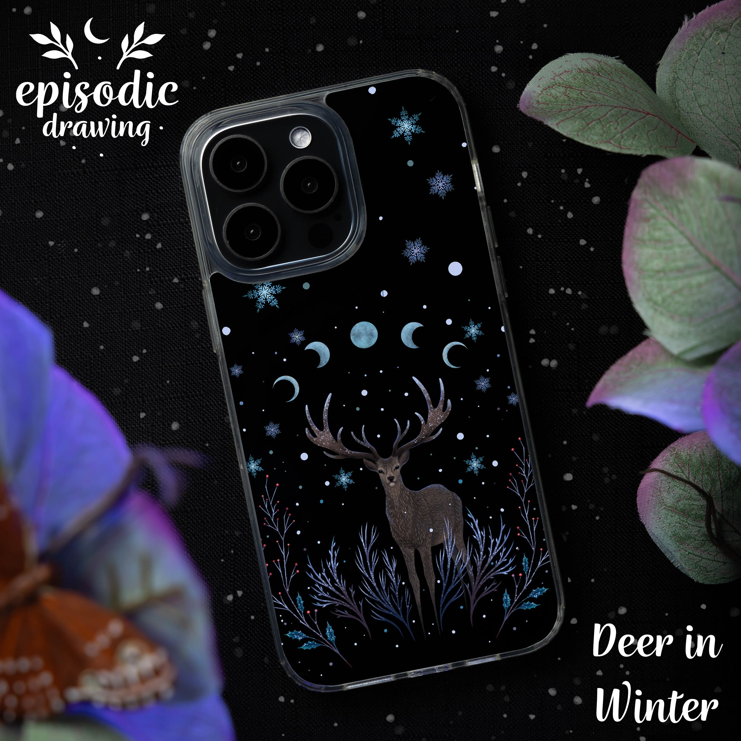 Episodic Drawing Enchanted Collection HD Apple iPhone 11 Series Phone Case