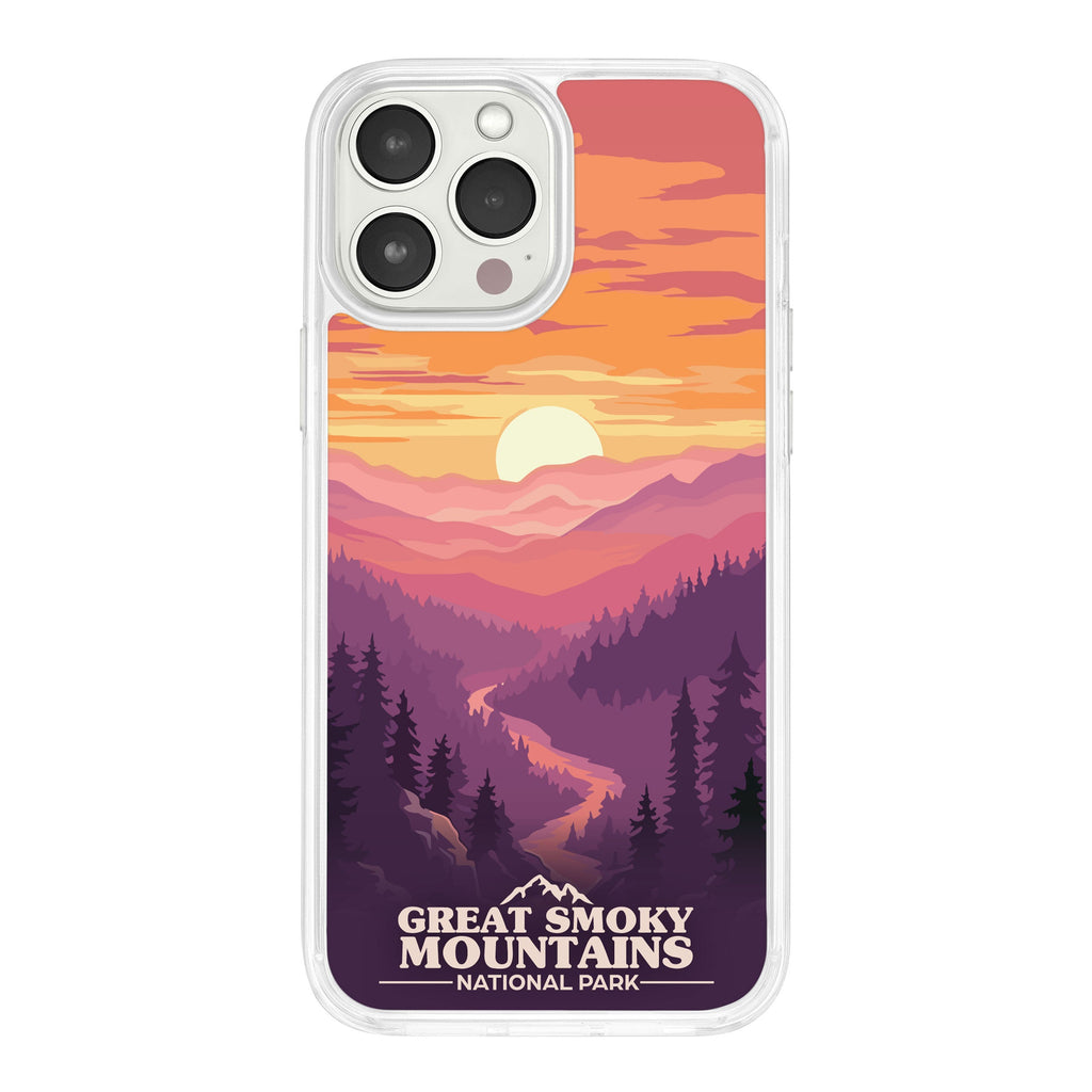 National Parks Great Smoky Mountains HD Apple iPhone 13 Series Mag-Safe Phone Case