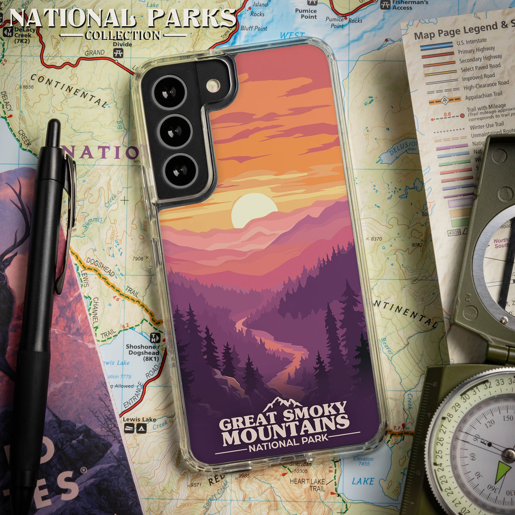 National Parks Great Smoky Mountains HD Samsung Galaxy S22 Phone Case