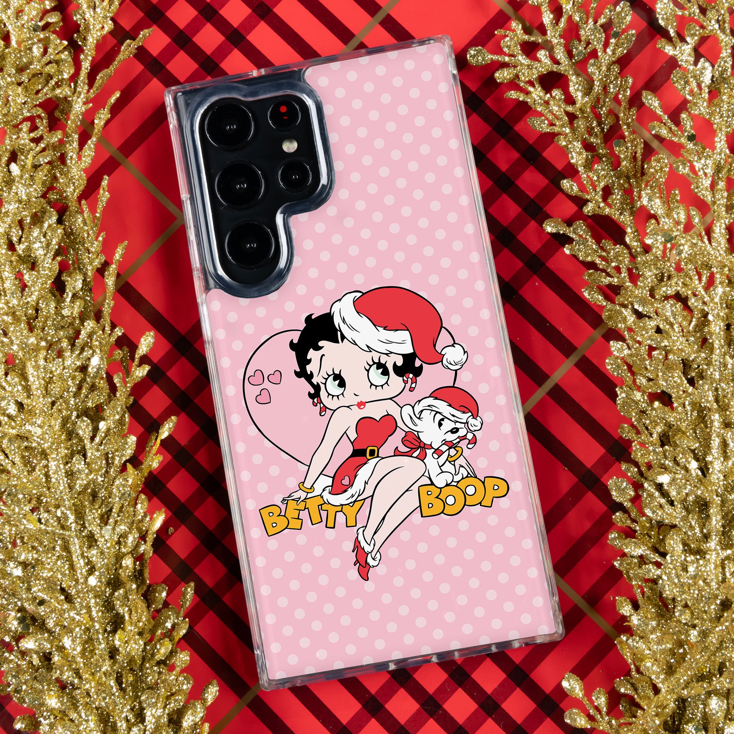 Betty Boop Christmas HD Samsung Galaxy S22 Phone Case
