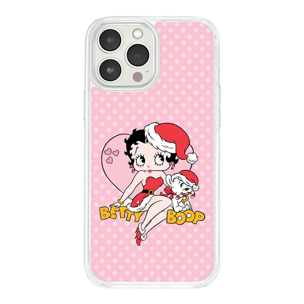 Betty Boop Christmas HD Apple iPhone 14 Series Mag-Safe Phone Case