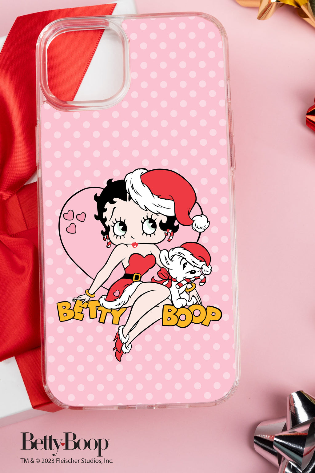 Betty Boop Christmas HD Apple iPhone 12 Series Mag-Safe Phone Case
