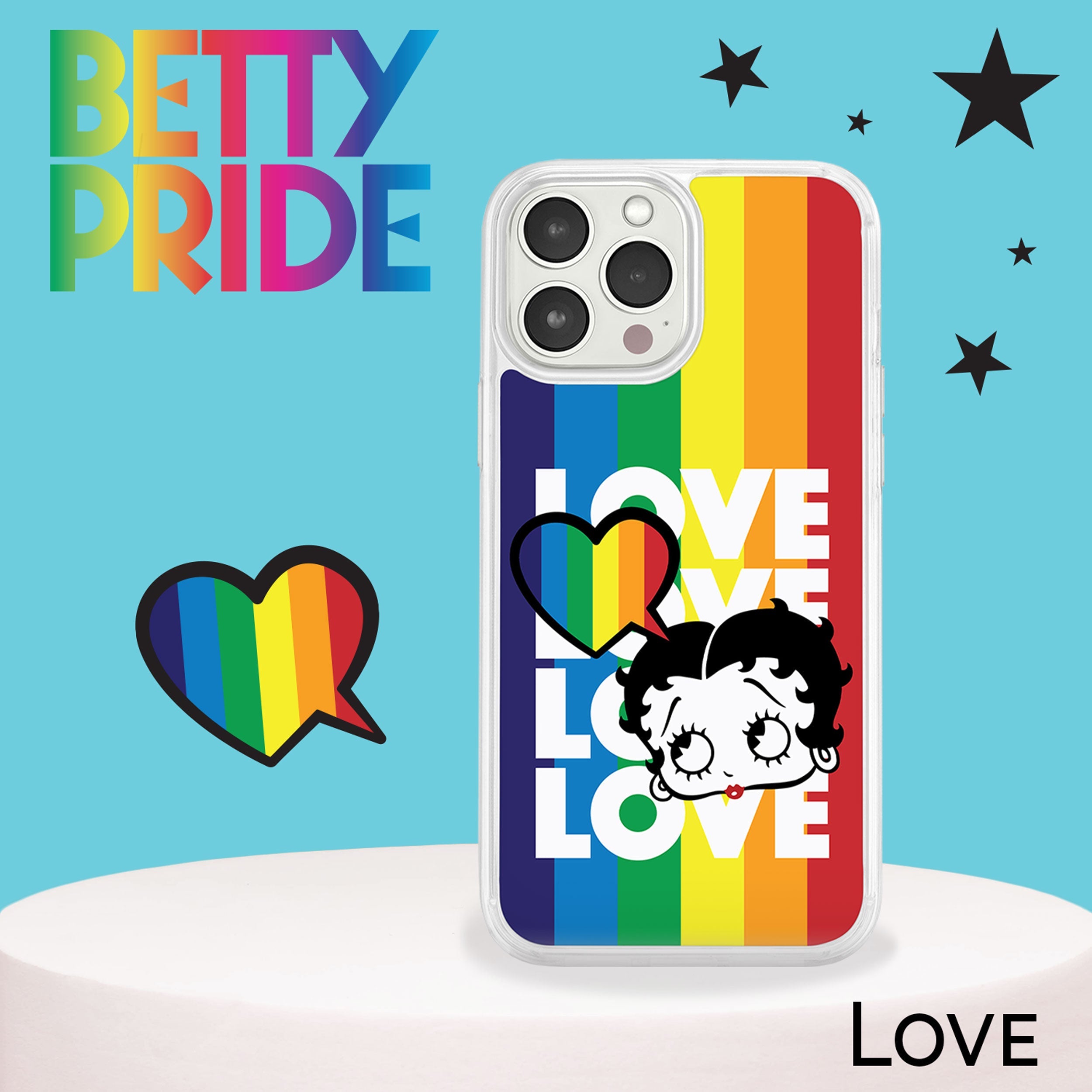 Betty Boop Pride HD Apple iPhone 12 Mag-Safe Phone Case