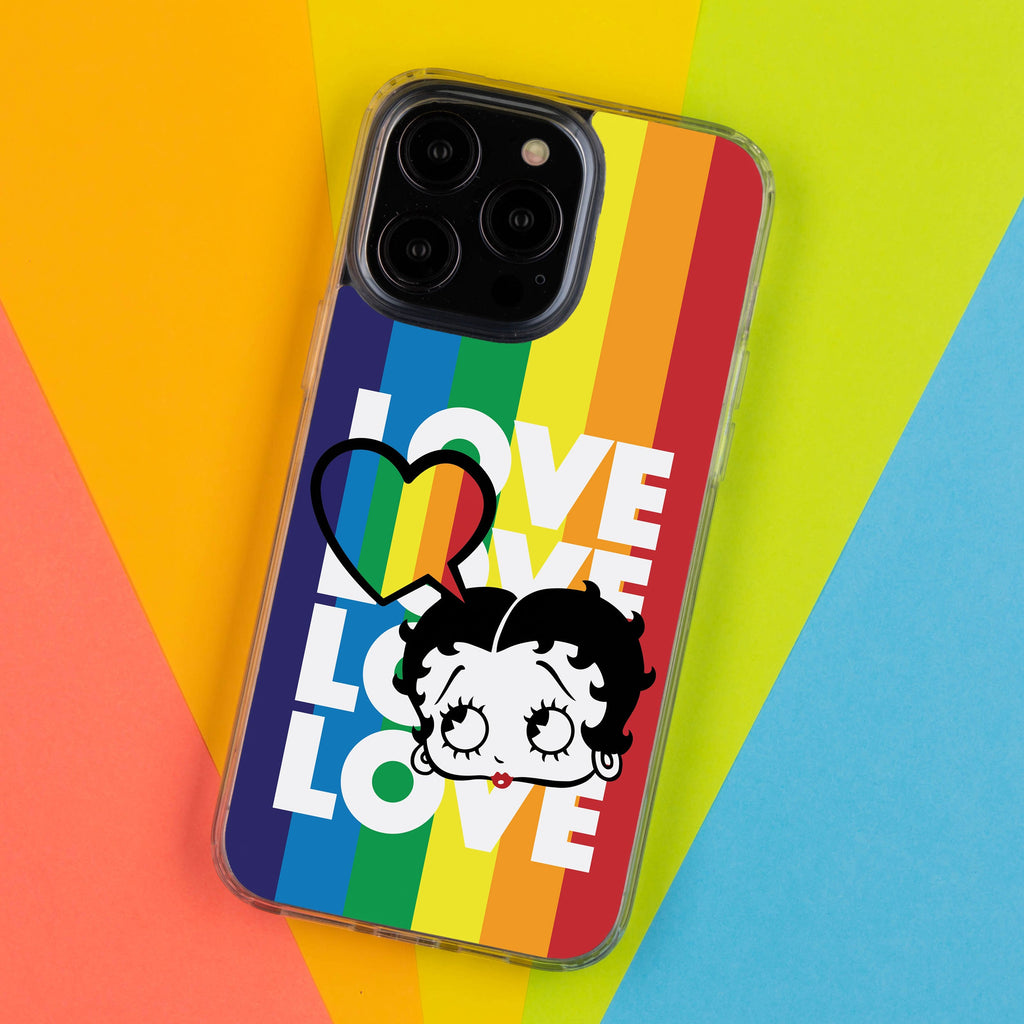 Betty Boop Pride HD Apple iPhone 12 Mag-Safe Phone Case