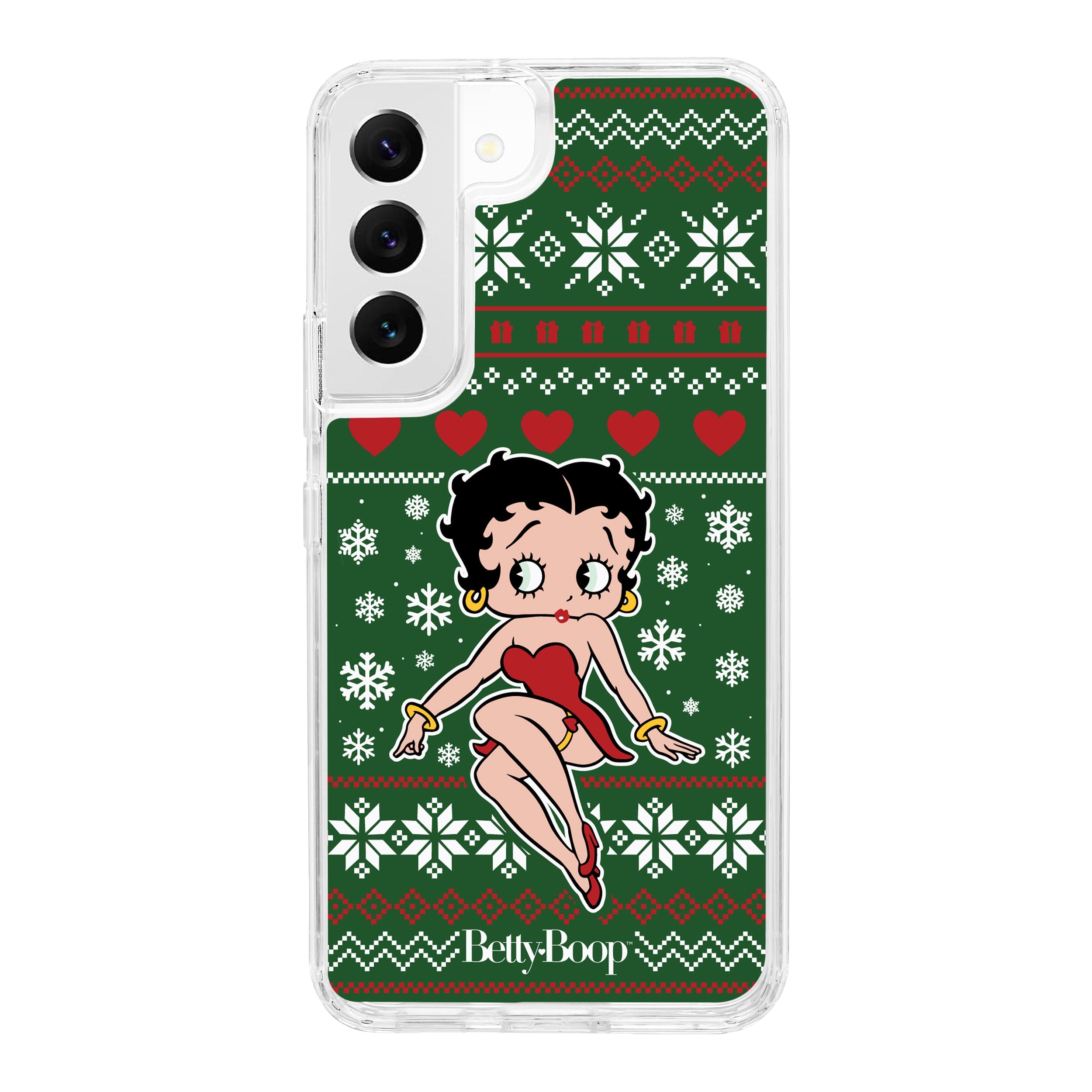 Betty Boop Happy Holidays HD Samsung Galaxy S21 Phone Case