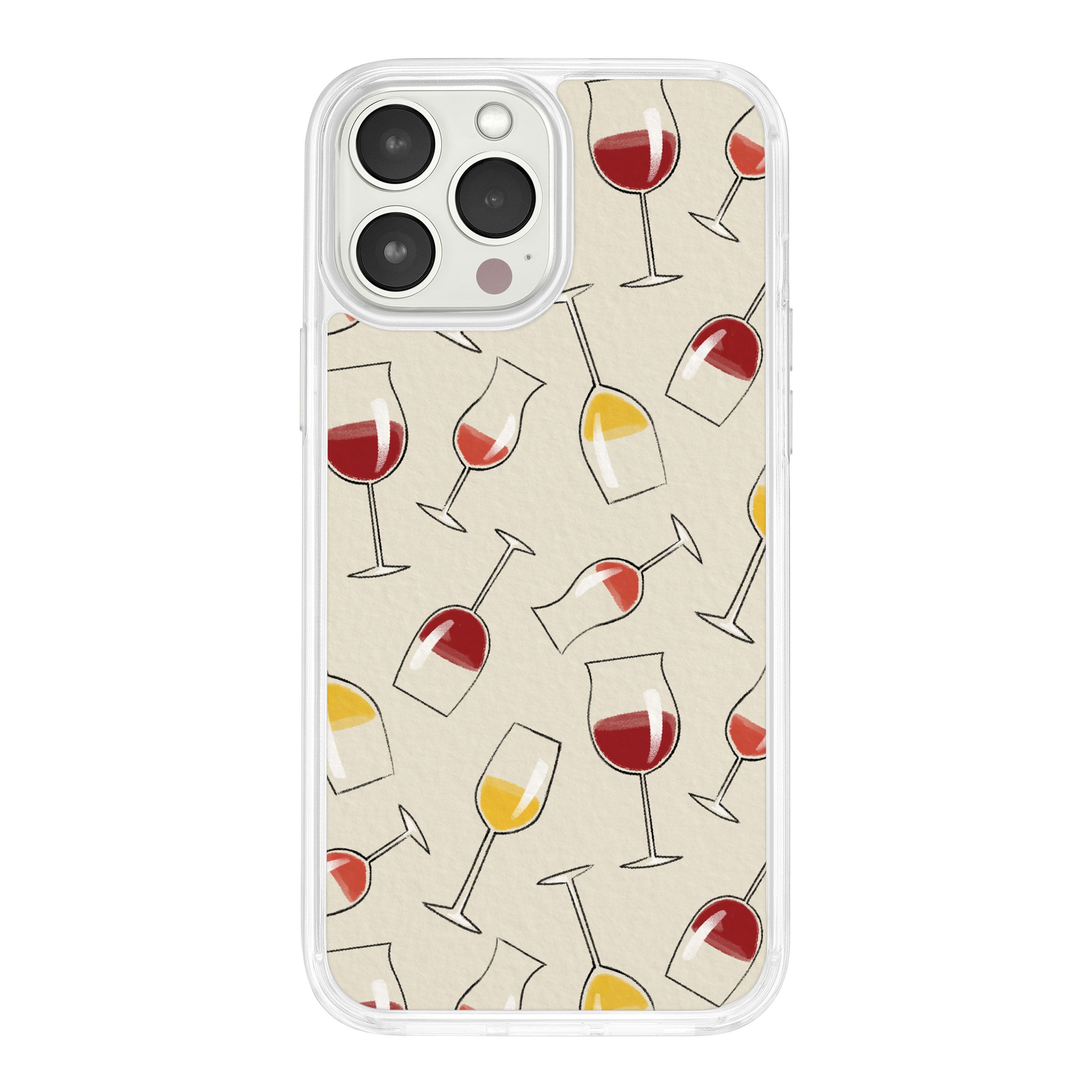 Wine, Beer, & Booze HD Apple iPhone 14 Series Mag-Safe Phone Case