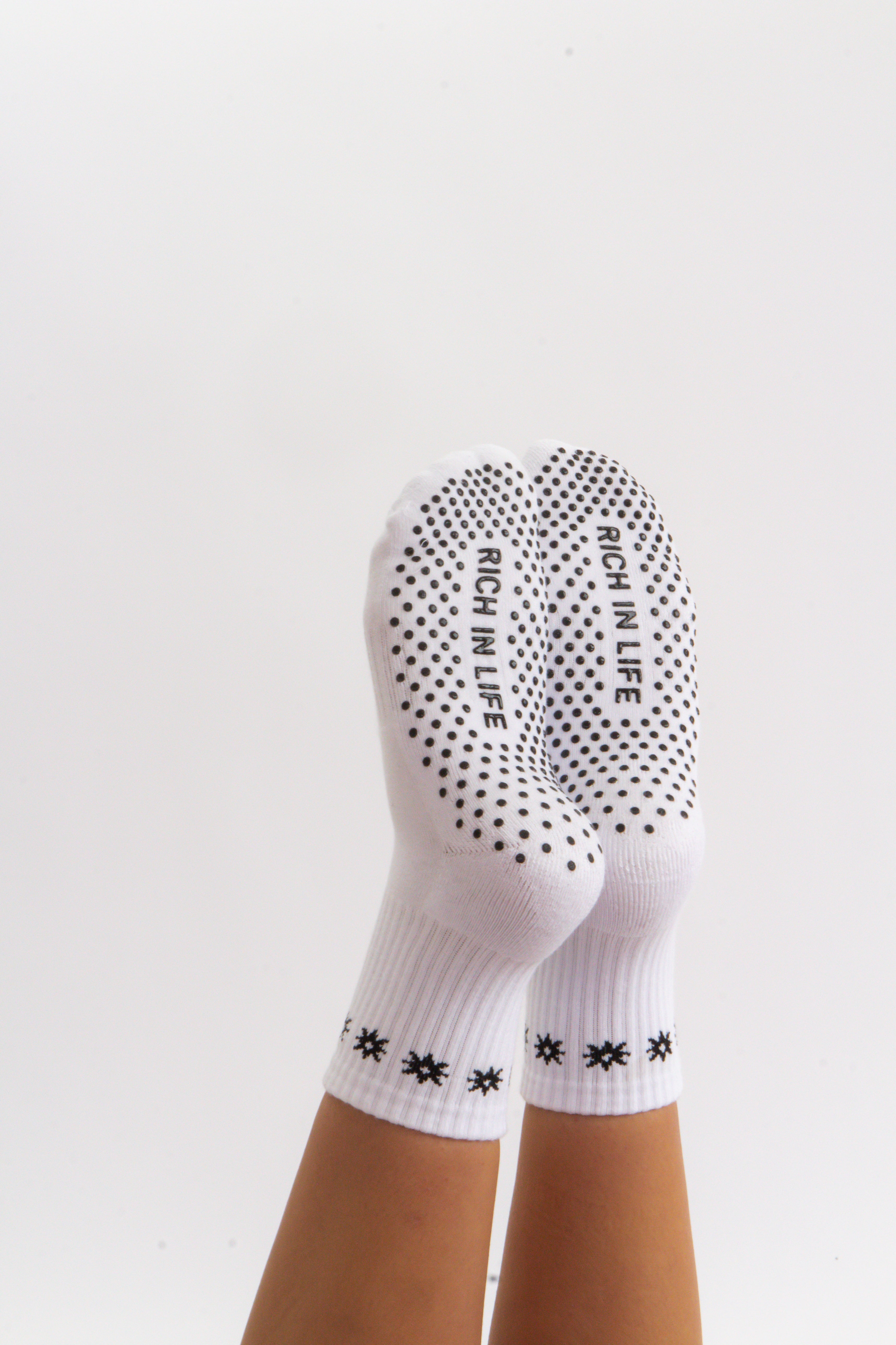 PREORDER: Rich in Life Grip Socks