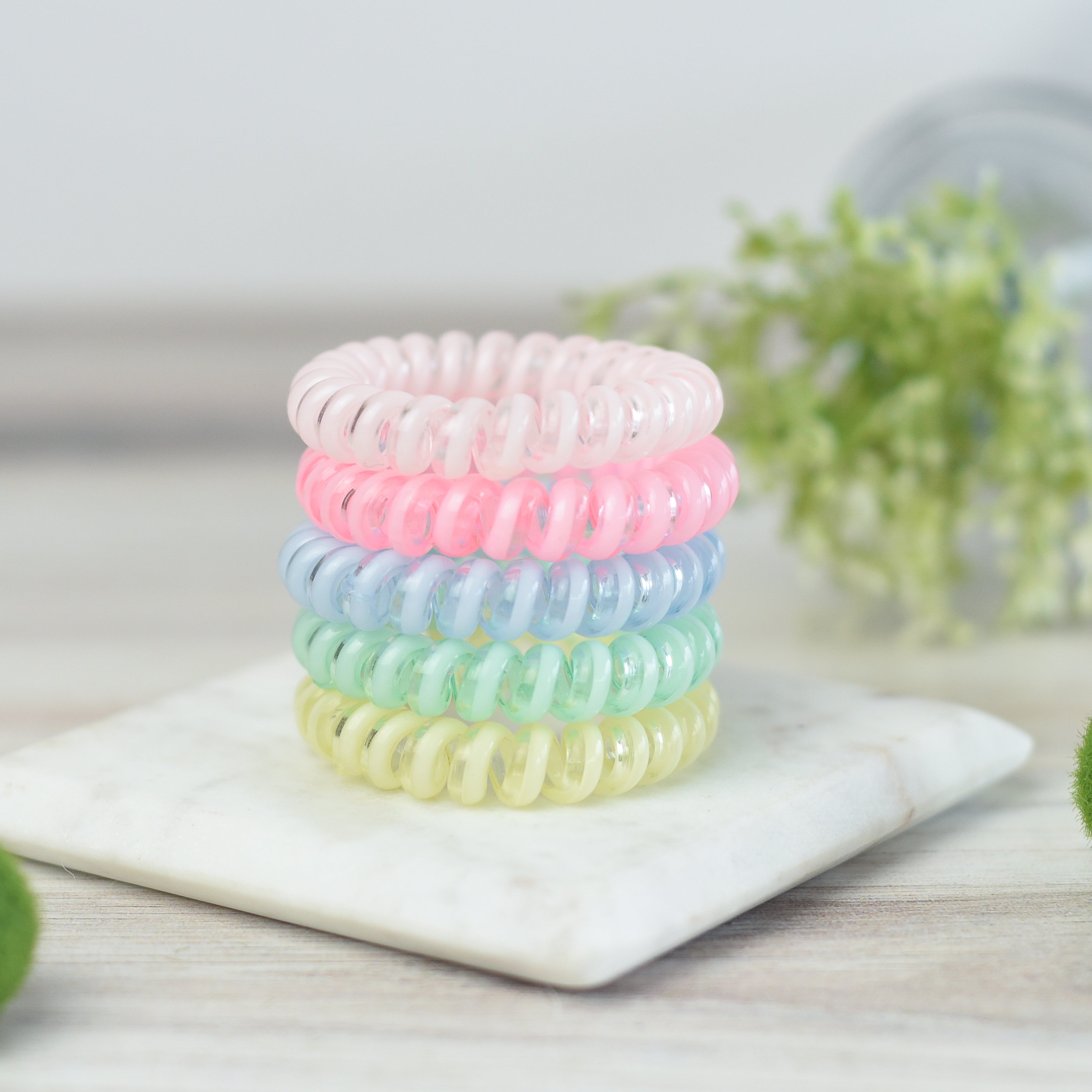 Large Lauren Lane Hair Coil Set in Pastel Pop