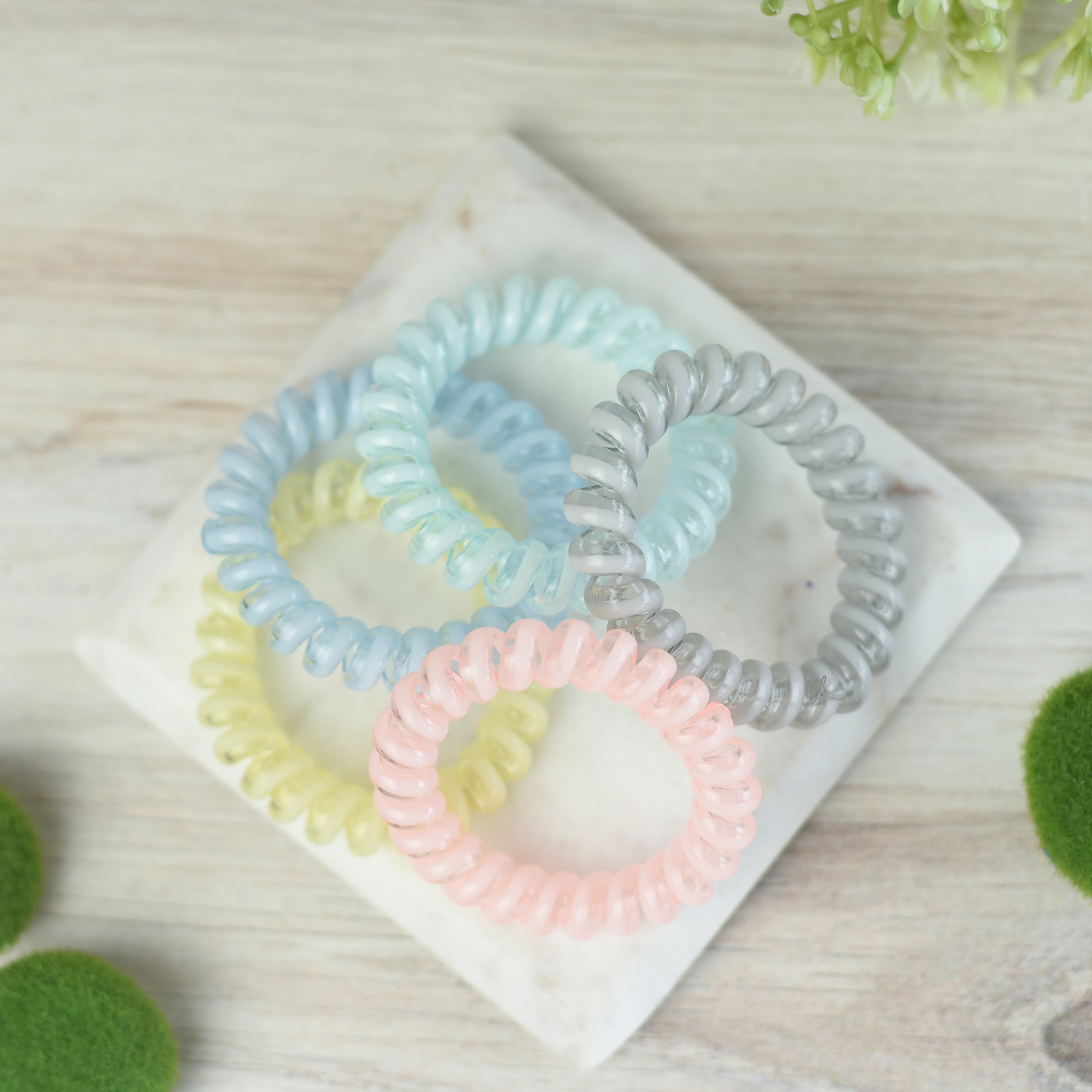 Large Lauren Lane Hair Coil Set in Pastel Pop