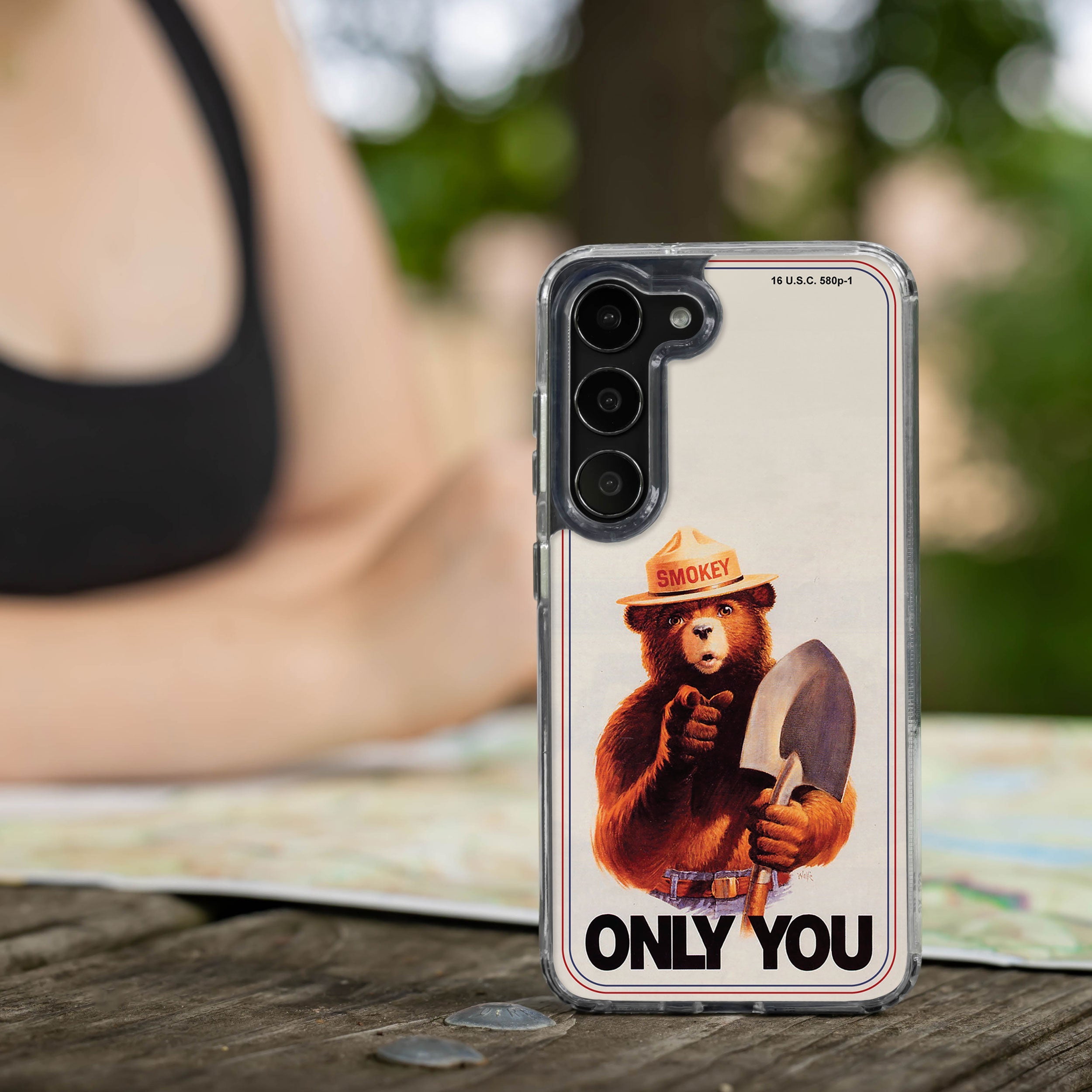 Smokey Bear Classic HD Samsung Galaxy S23 Phone Case