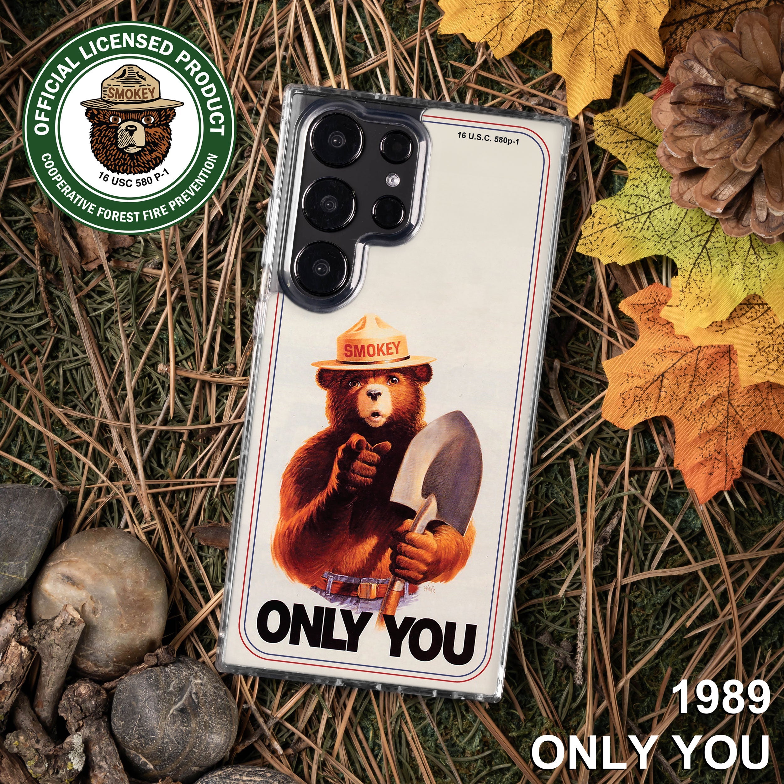 Smokey Bear Classic HD Samsung Galaxy S23 Phone Case