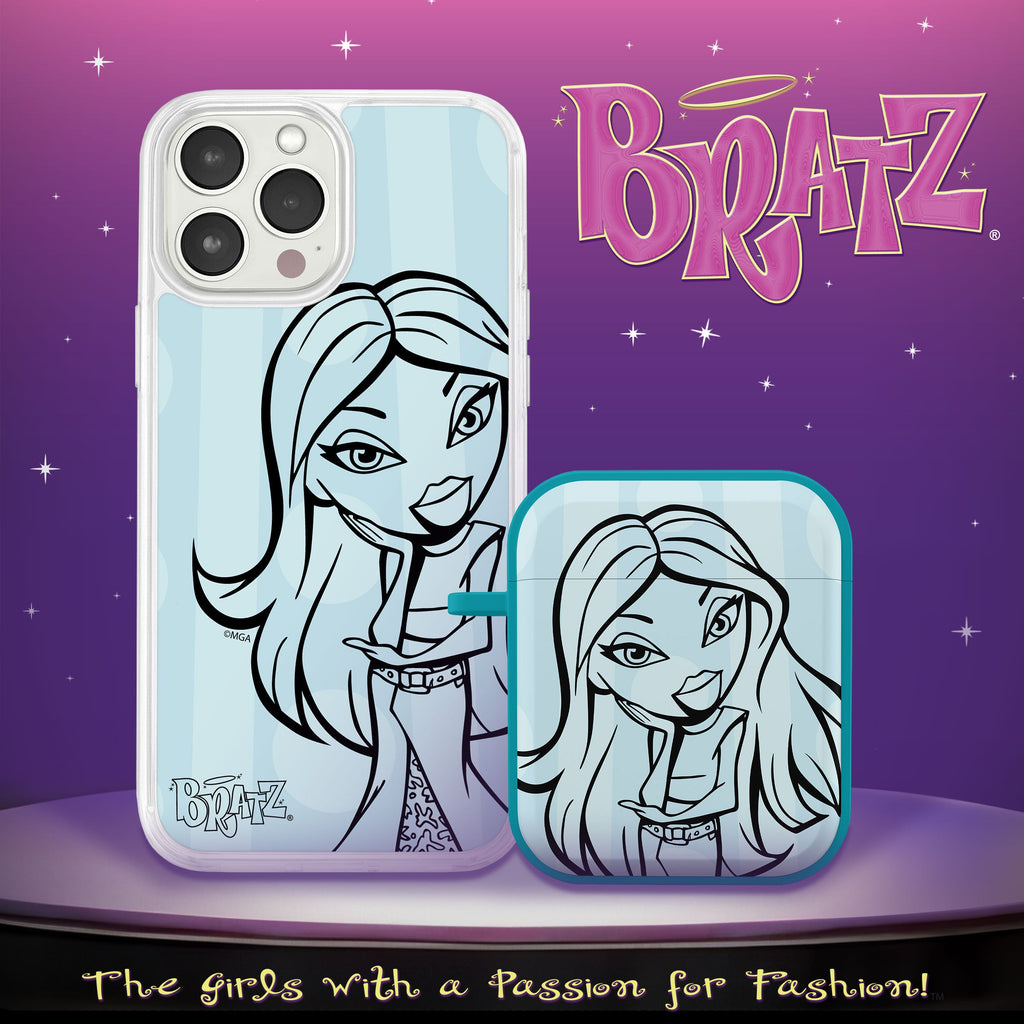 Bratz® Passion For Fashion HD Apple iPhone 15 Mag-Safe Phone Case and AirPods Gen 1 & 2 Combo Package