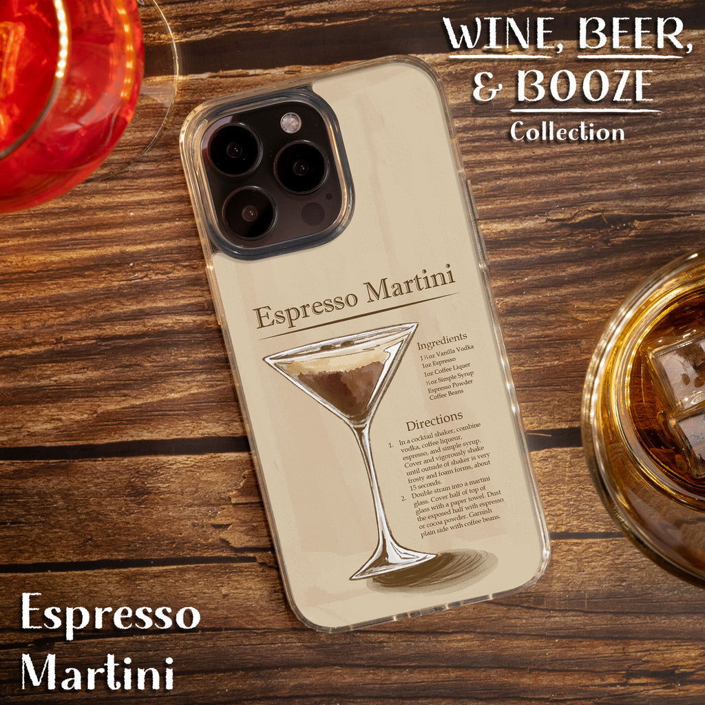 Wine, Beer, & Booze HD Apple iPhone 14 Series Mag-Safe Phone Case