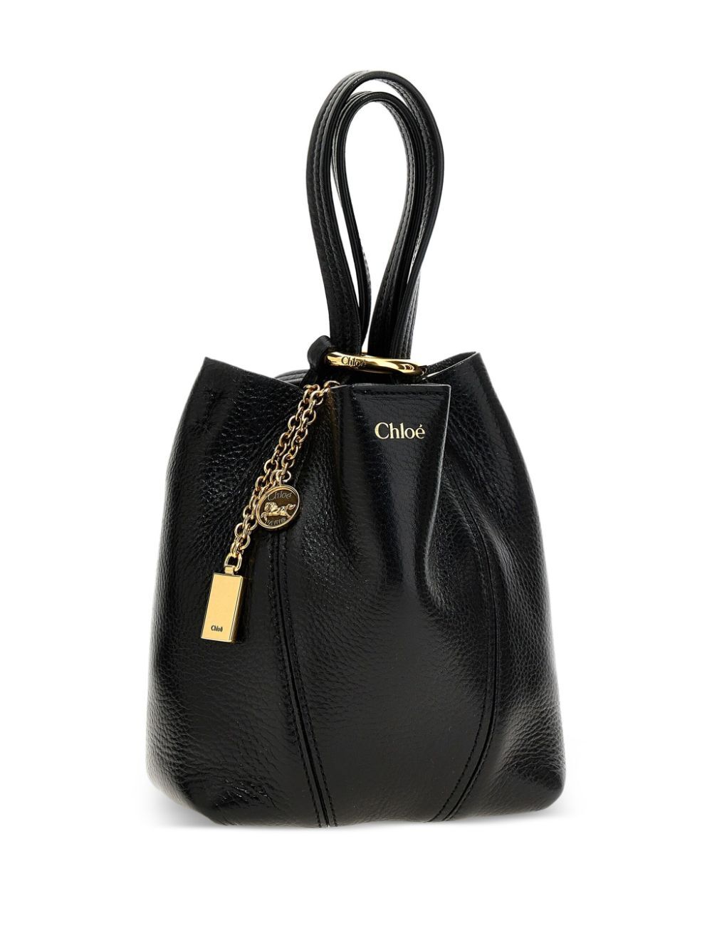 Chloe Women Small Chloé Spin Tote Bag In Grained Leather