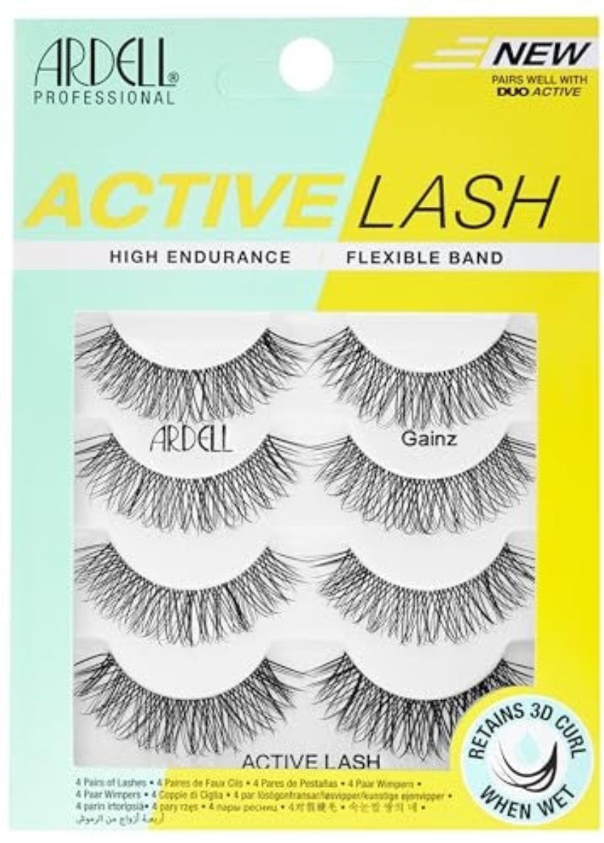 Gainz Eye Lashes - (4 Pair)