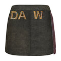 Dan Denim Patch Mini Skirt