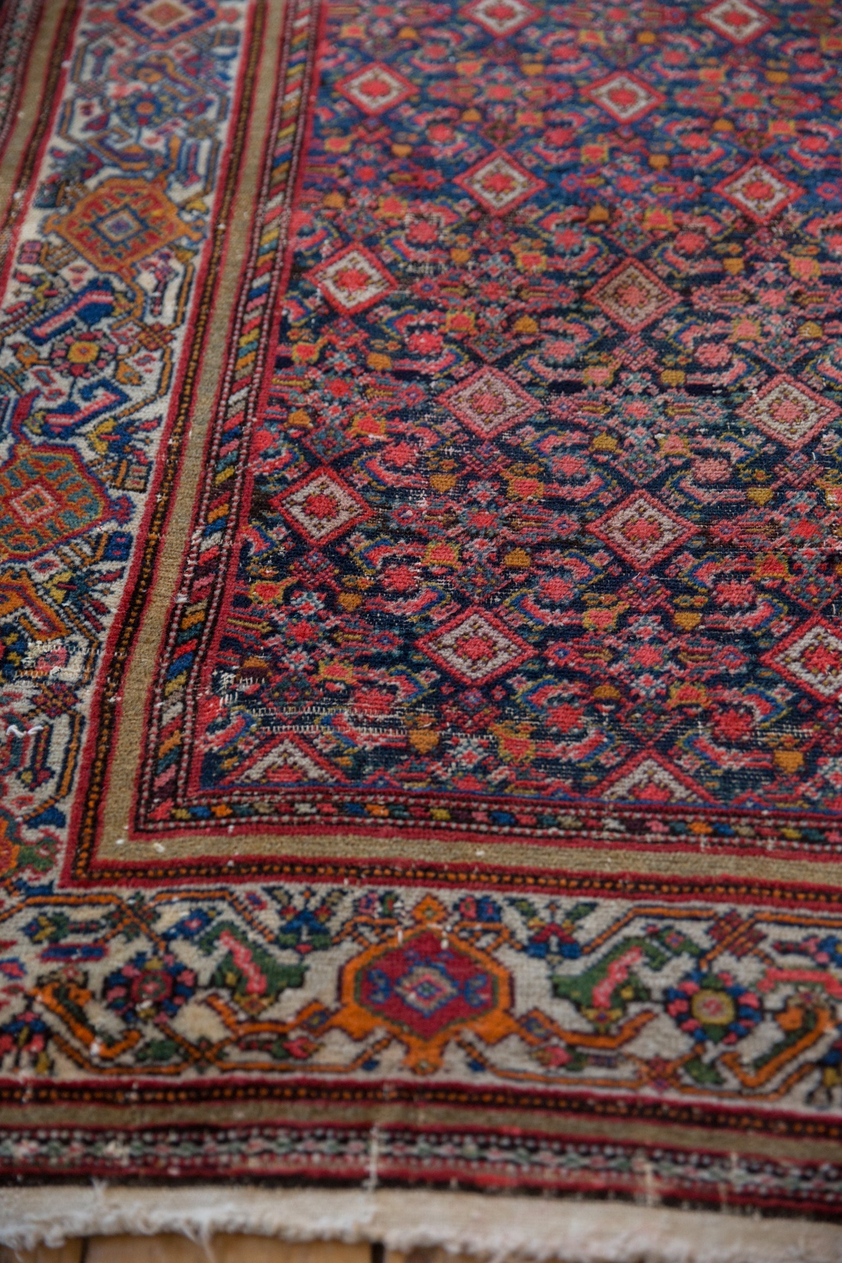 3.5x12 Vintage Malayer Rug Runner