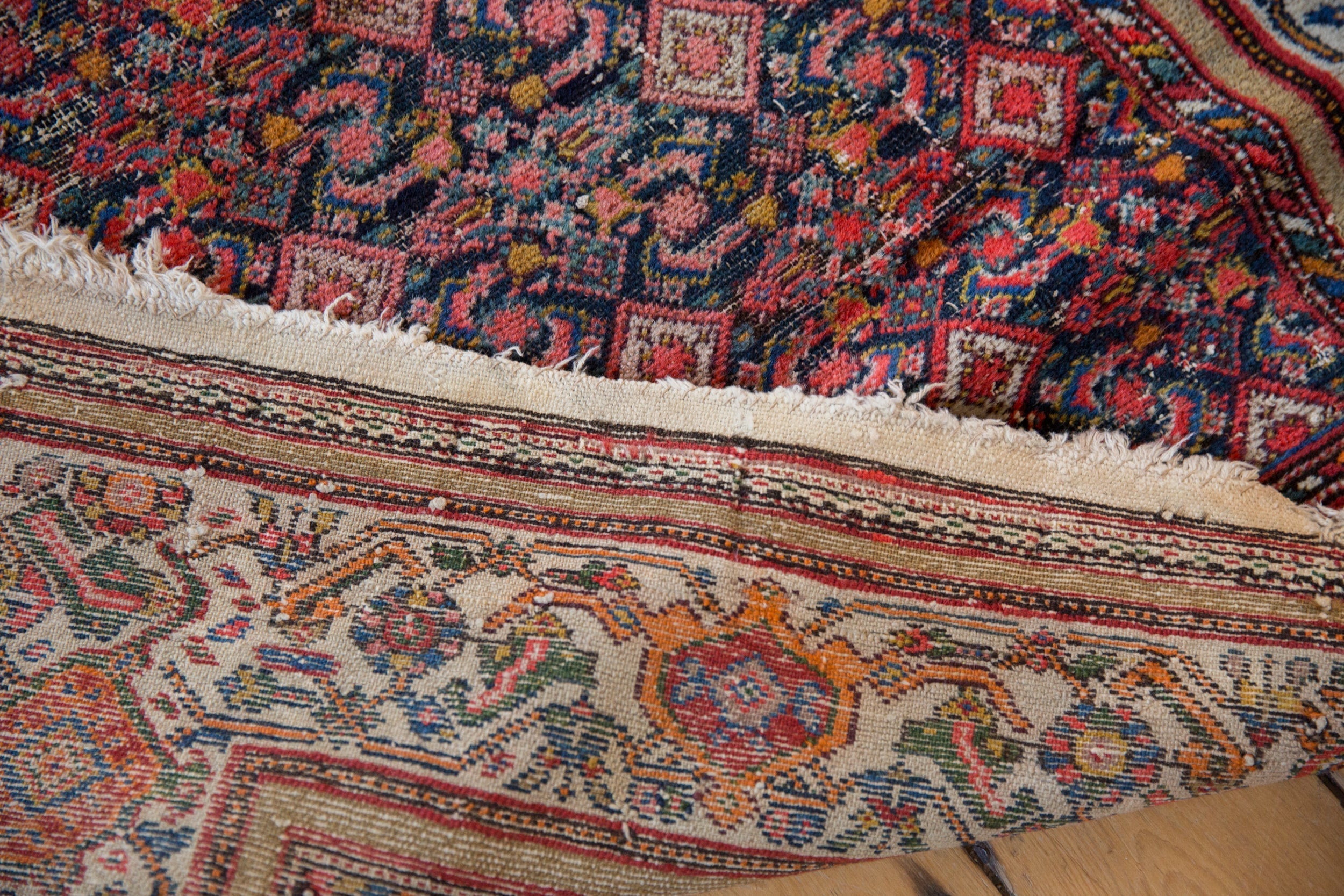 3.5x12 Vintage Malayer Rug Runner