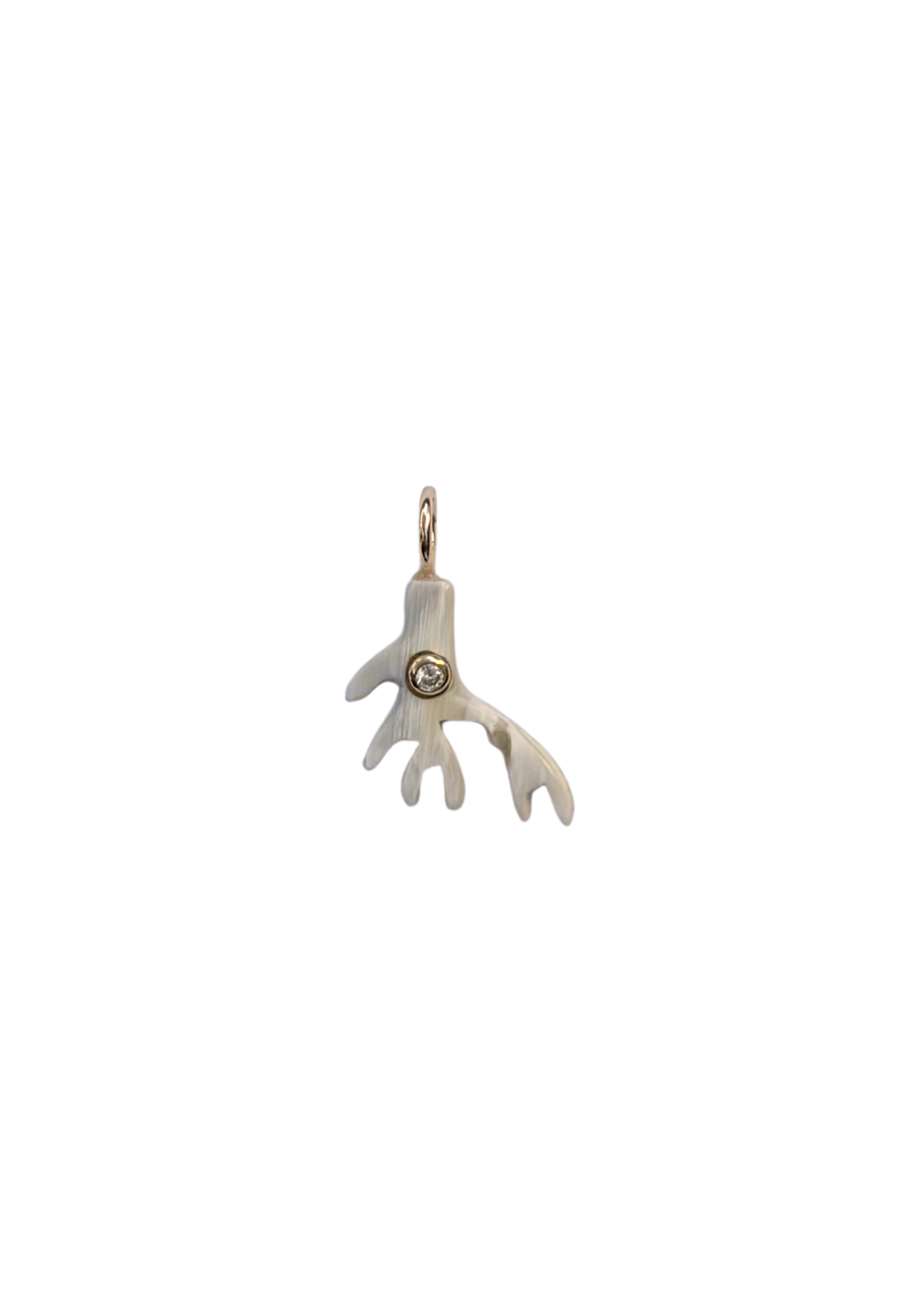 Mini Coral Horn Charm