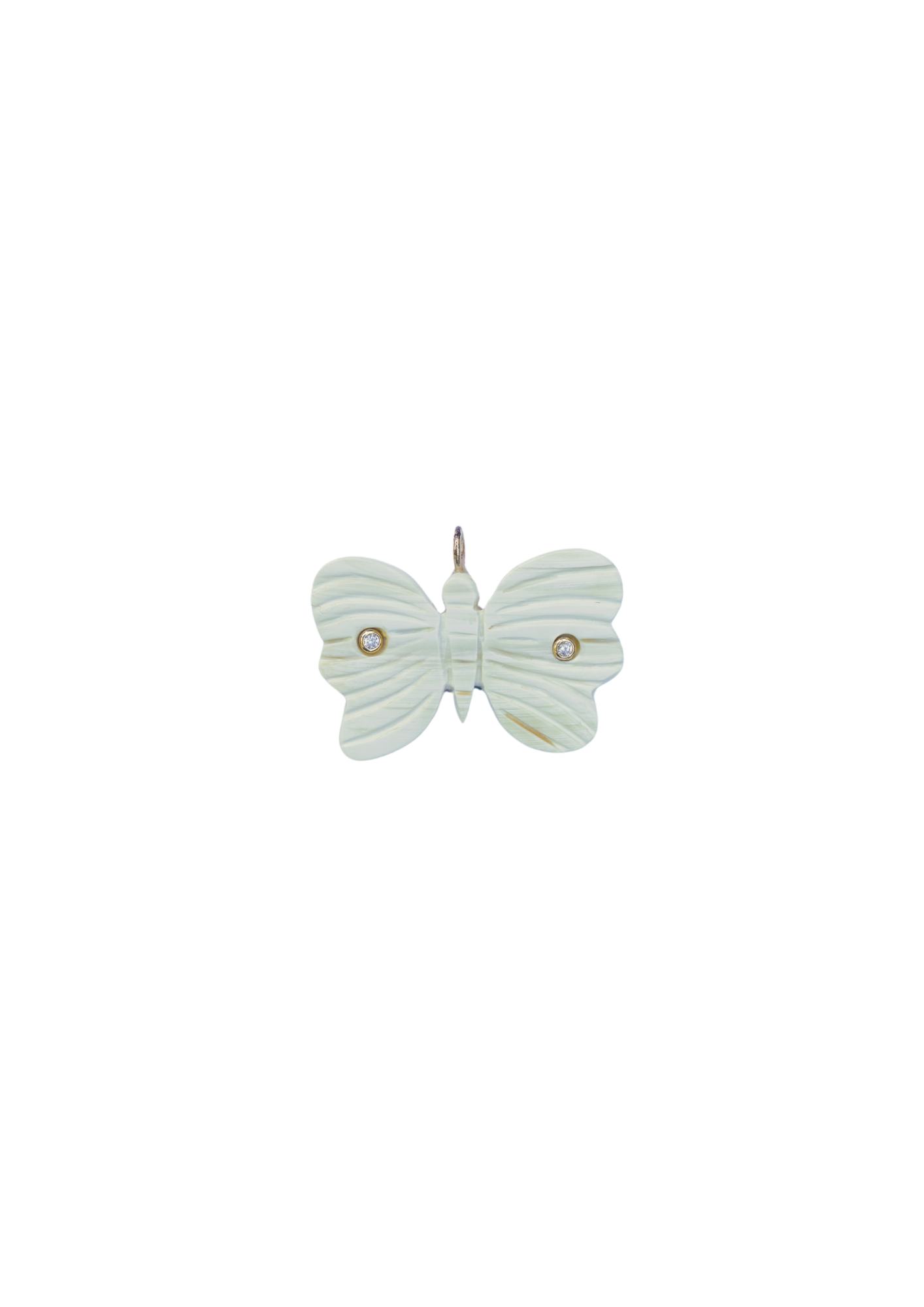 Butterfly Horn Embellished Charm