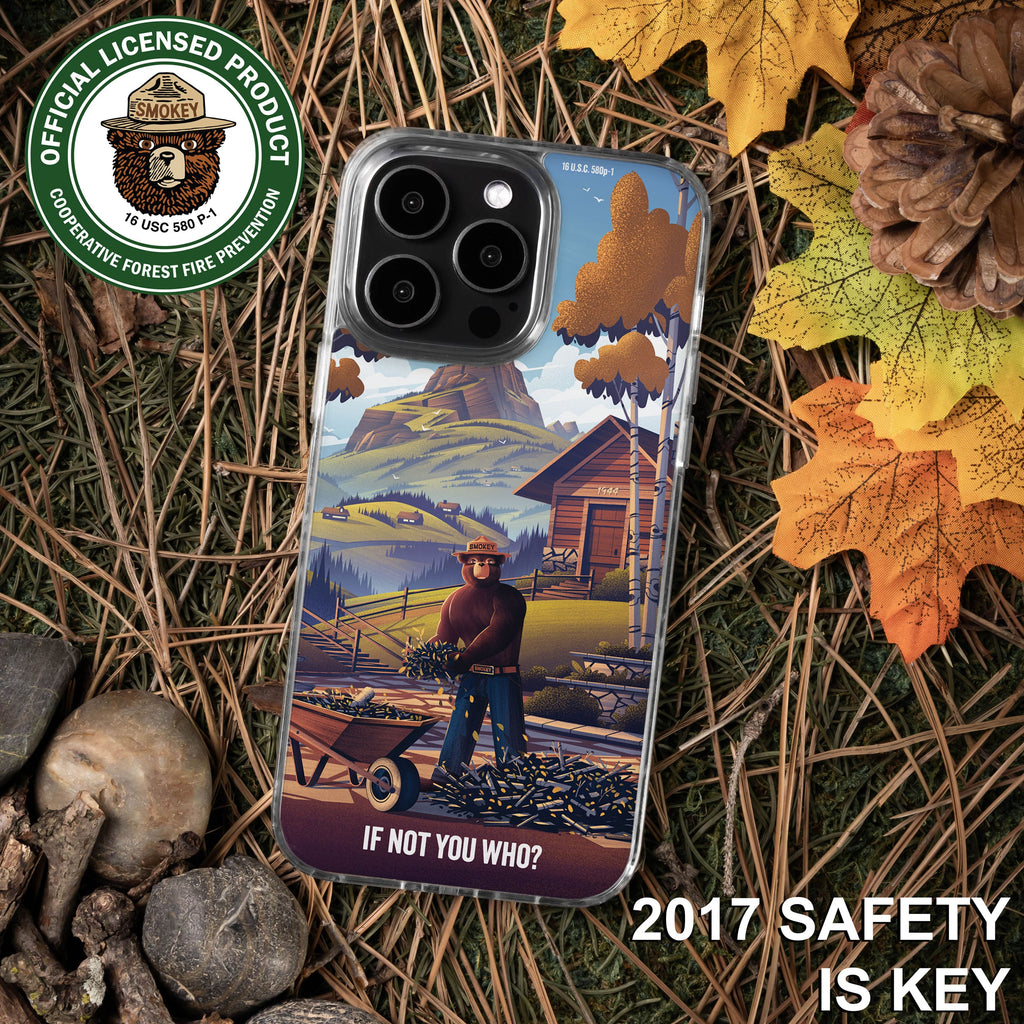 Smokey Bear Classic HD Apple iPhone 13 Series Mag-Safe Phone Case