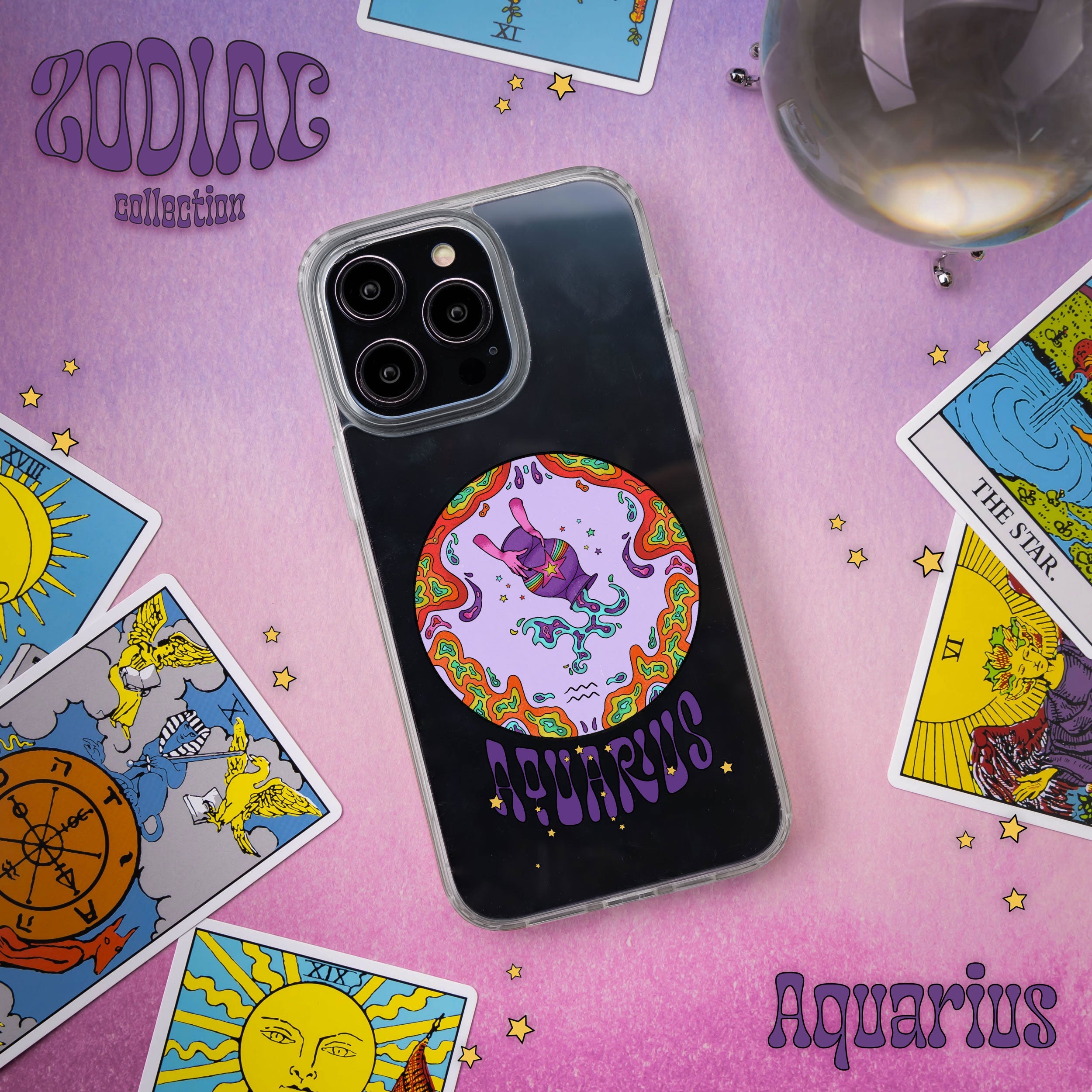 Zodiac Collection HD Apple iPhone 14 Series Phone Case