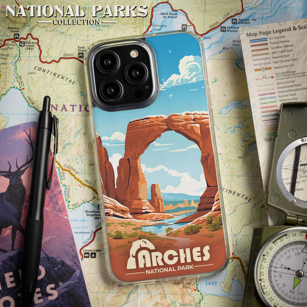 National Parks Arches HD Apple iPhone 12 Series Mag-Safe Phone Case