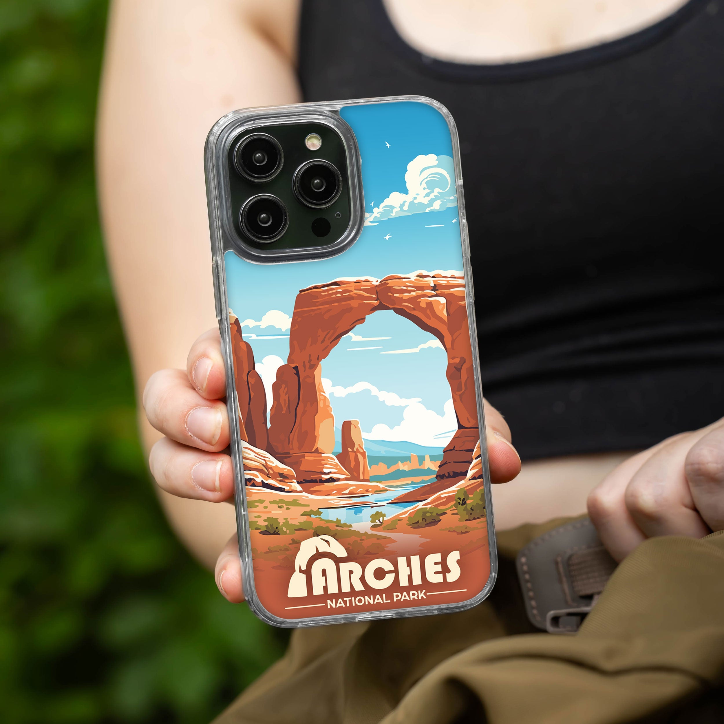 National Parks Arches HD Apple iPhone 13 Series Mag-Safe Phone Case