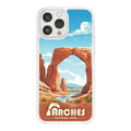 National Parks Arches HD Apple iPhone 13 Series Mag-Safe Phone Case