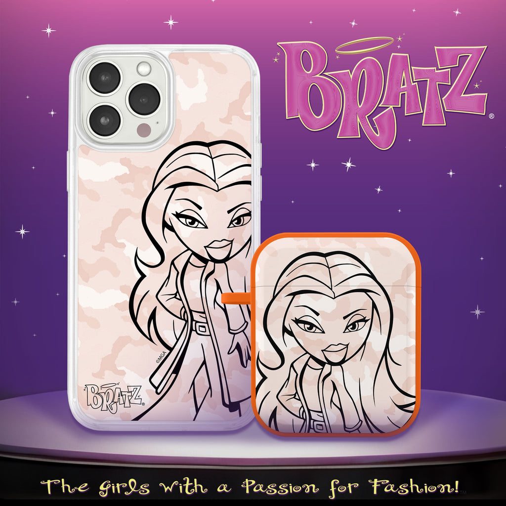 Bratz® Passion For Fashion HD Apple iPhone 12 Mag-Safe Phone Case and AirPods Gen 1 & 2 Combo Package