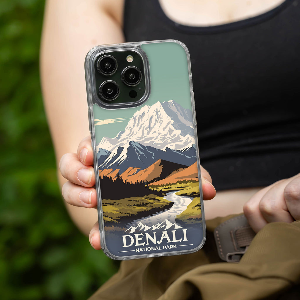 National Parks Denali HD Apple iPhone 12 Series Mag-Safe Phone Case