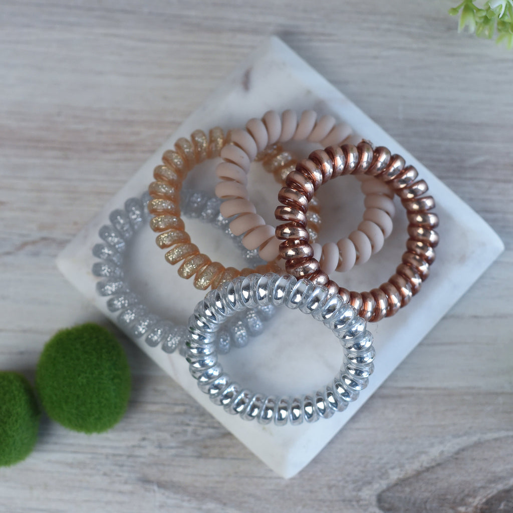 Large Lauren Lane Hair Coil Set in Blonde