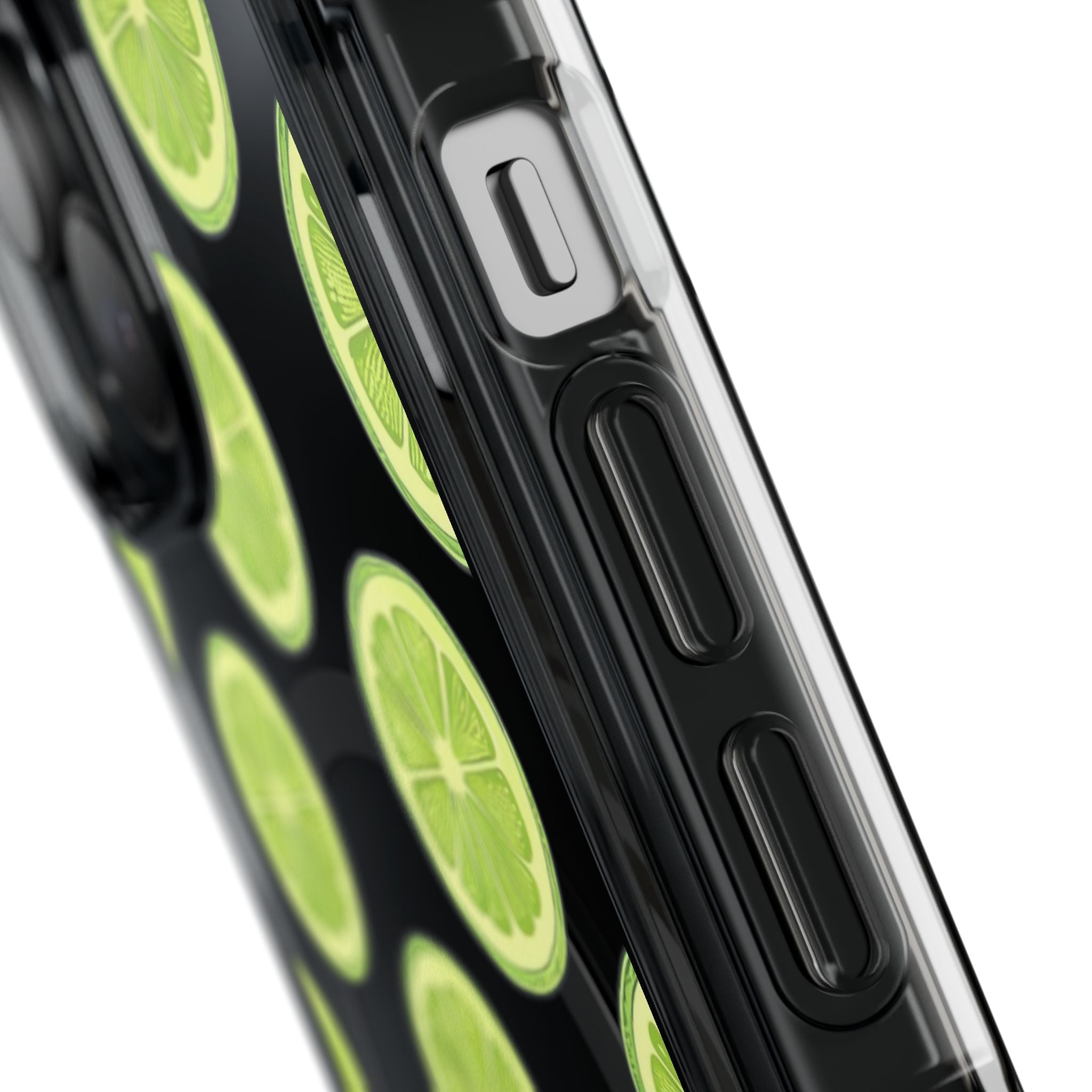 Lime Slice Magnetic Clear Phone Case