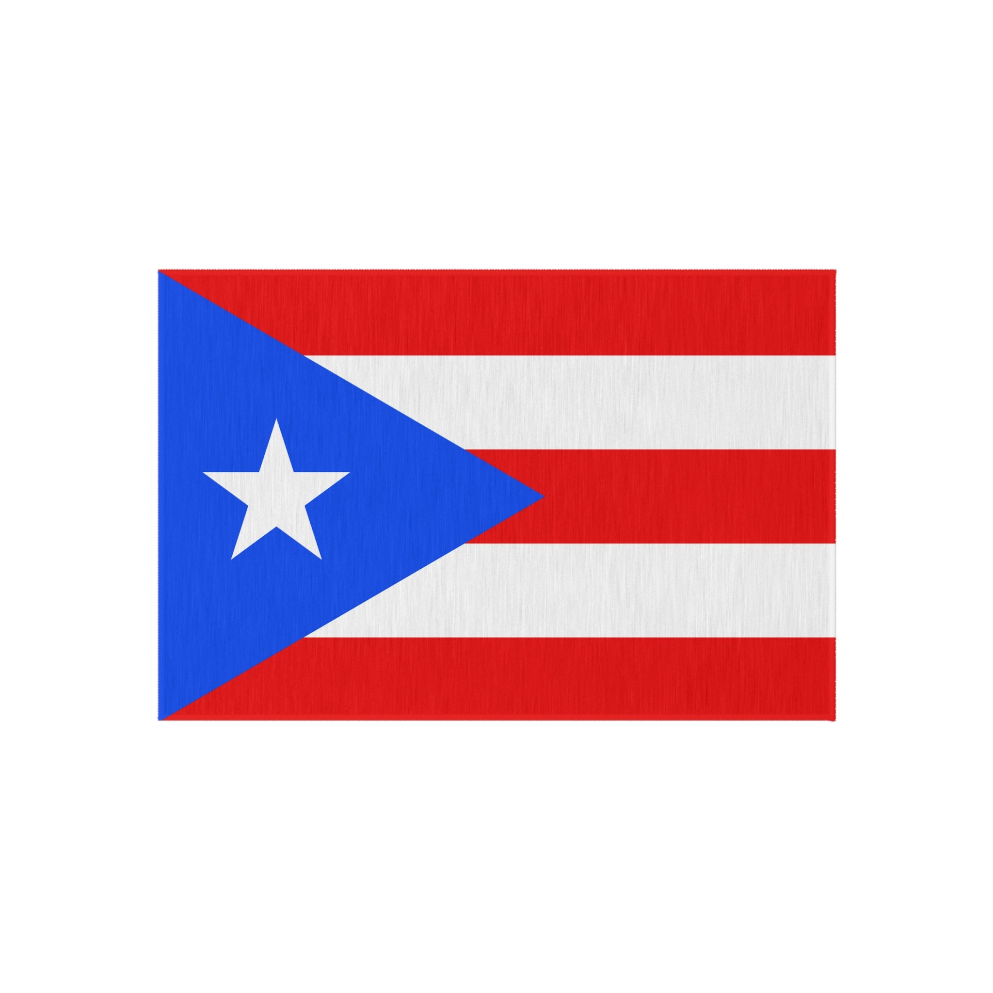 Flag Of Puerto Rico Outdoor Non-Slip Door Mat | Copa America | 24"x36"