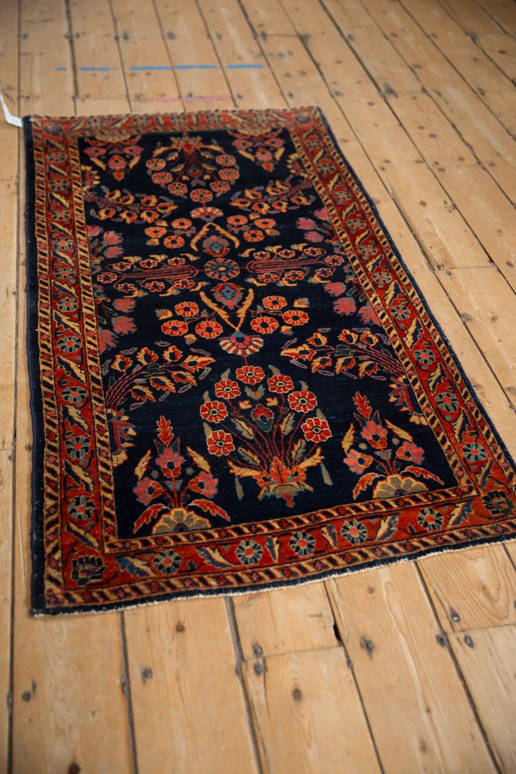 2.5x5 Antique Mohajeran Sarouk Rug Runner