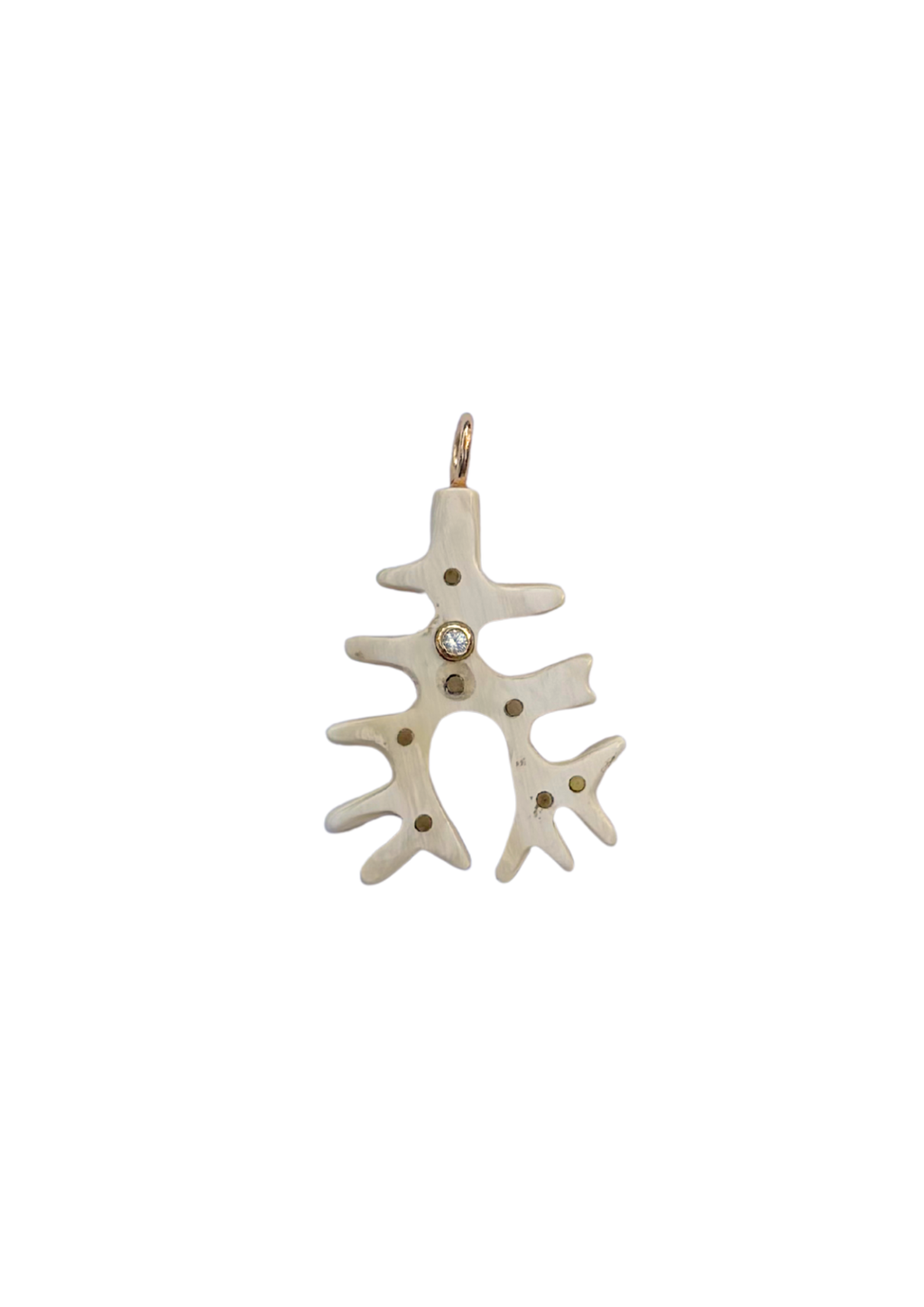 Coral Horn Charm