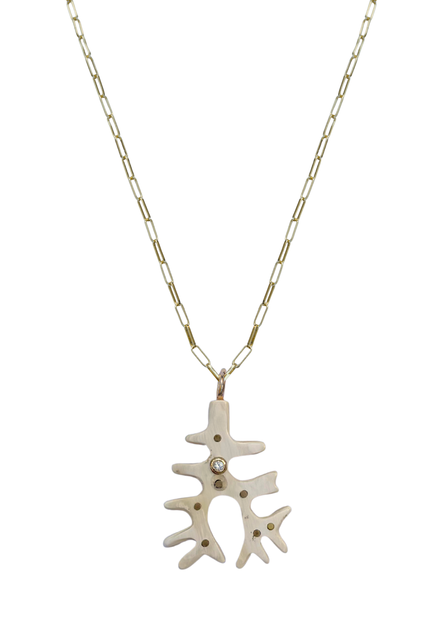 Coral Horn Charm
