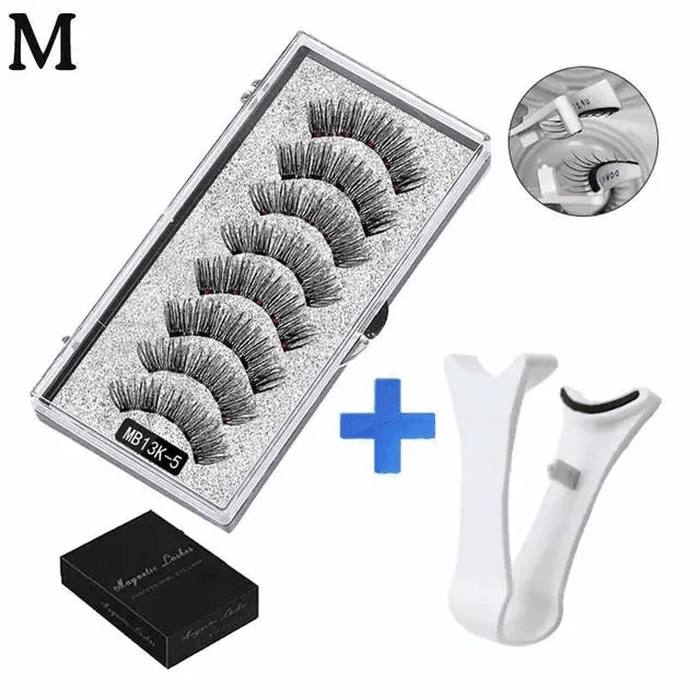 Reusable 3D Magnetic Eyelashes