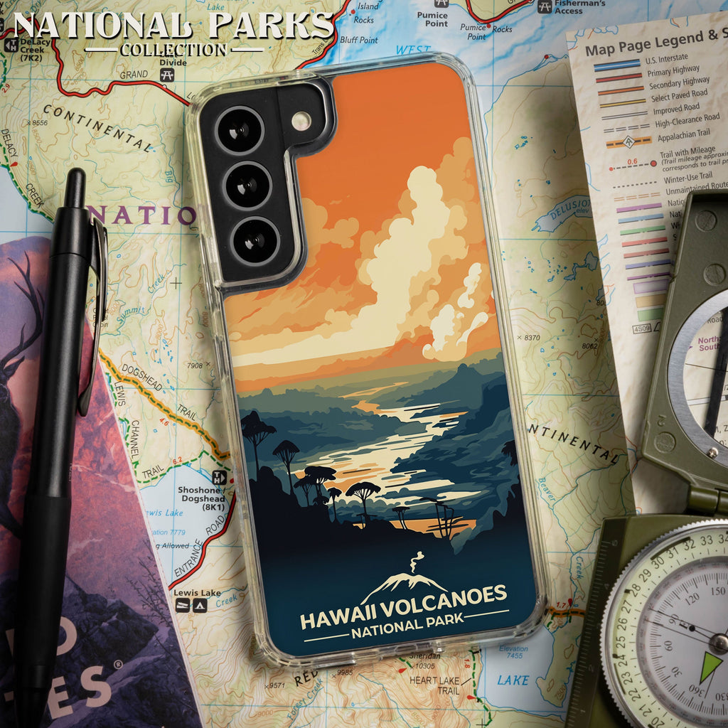 National Parks Hawaii Volcanoes HD Samsung Galaxy S23 Phone Case