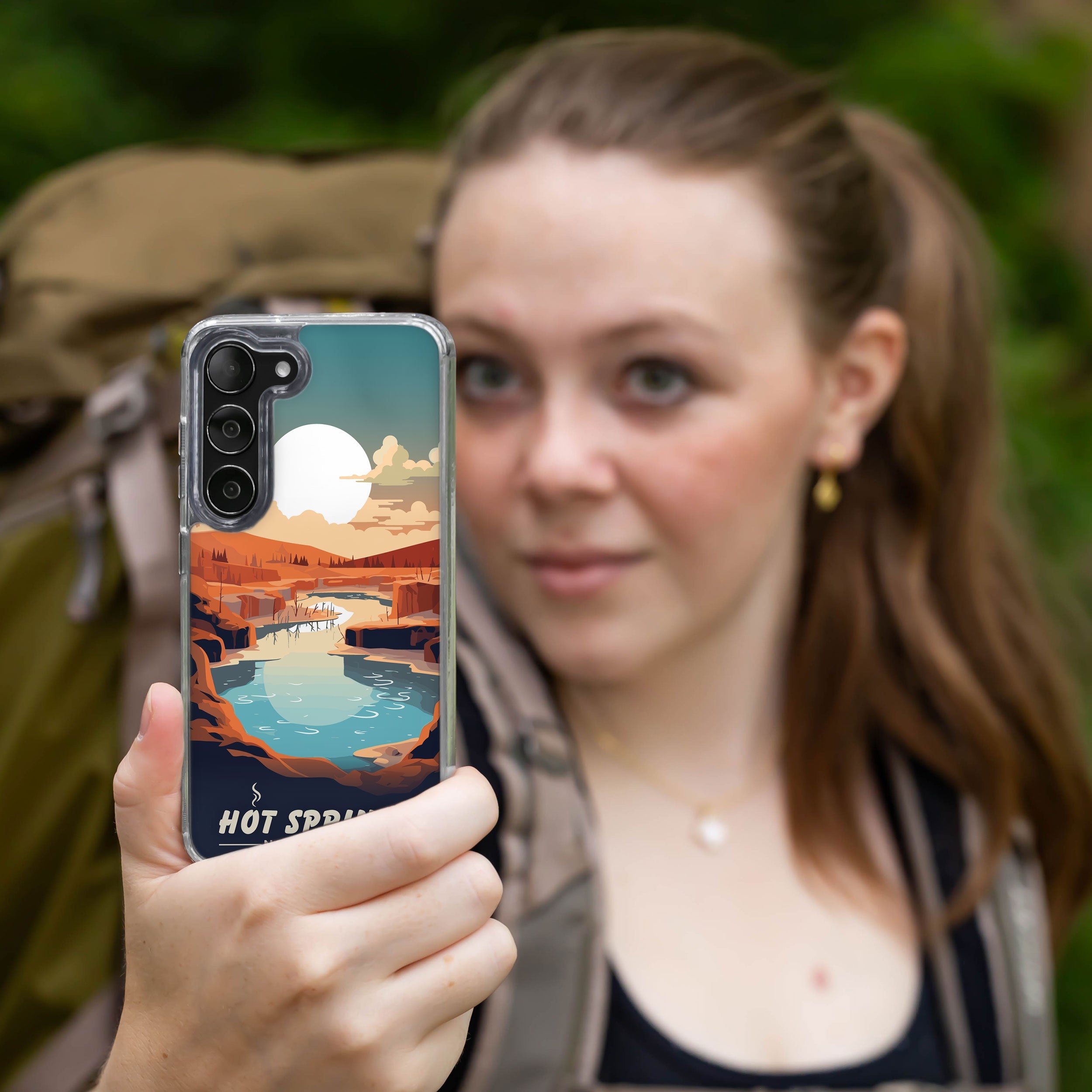 National Parks Hot Springs HD Samsung Galaxy S23 Phone Case