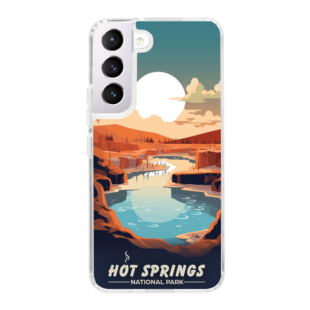 National Parks Hot Springs HD Samsung Galaxy S23 Phone Case