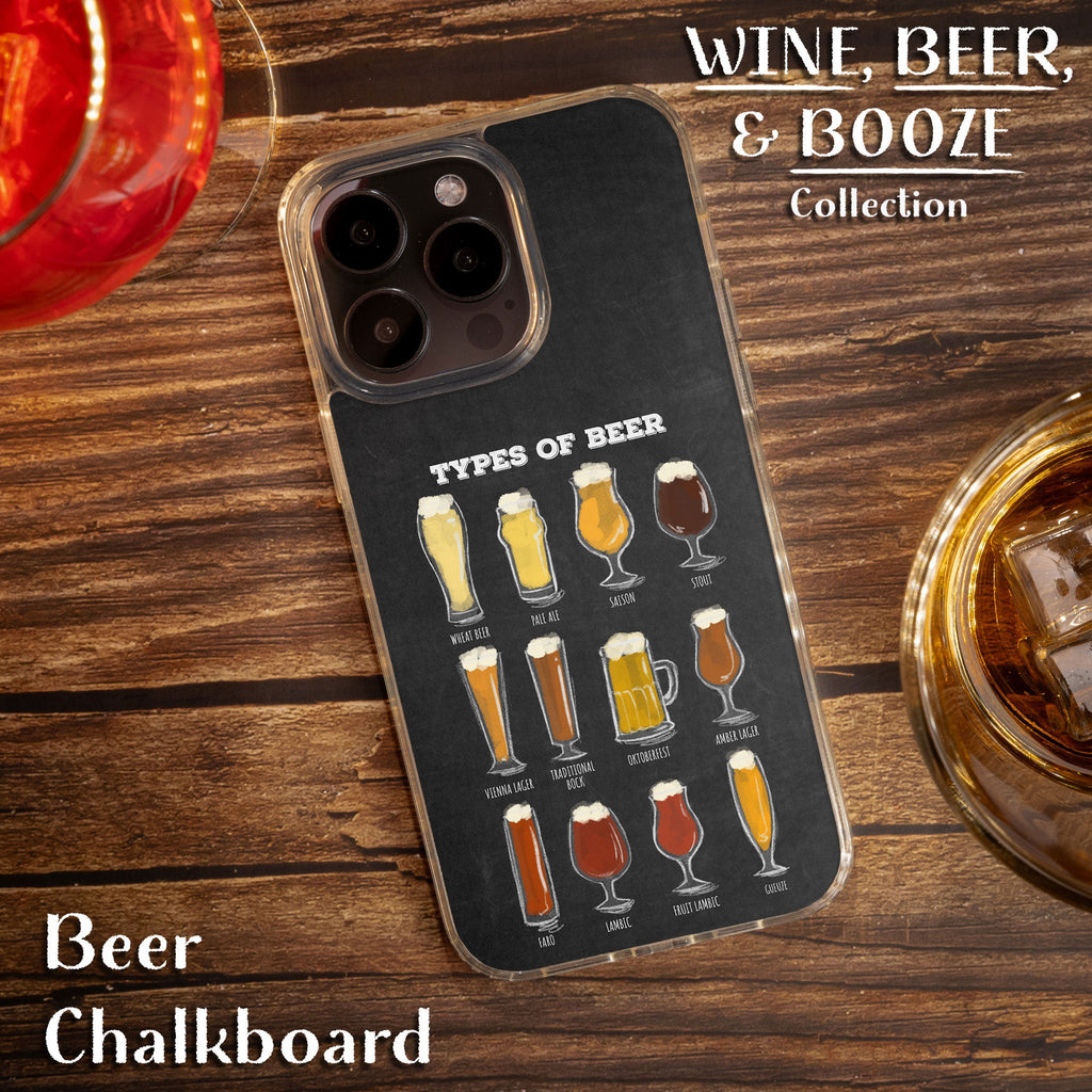 Wine, Beer, & Booze HD Apple iPhone 15 Series Mag-Safe Phone Case