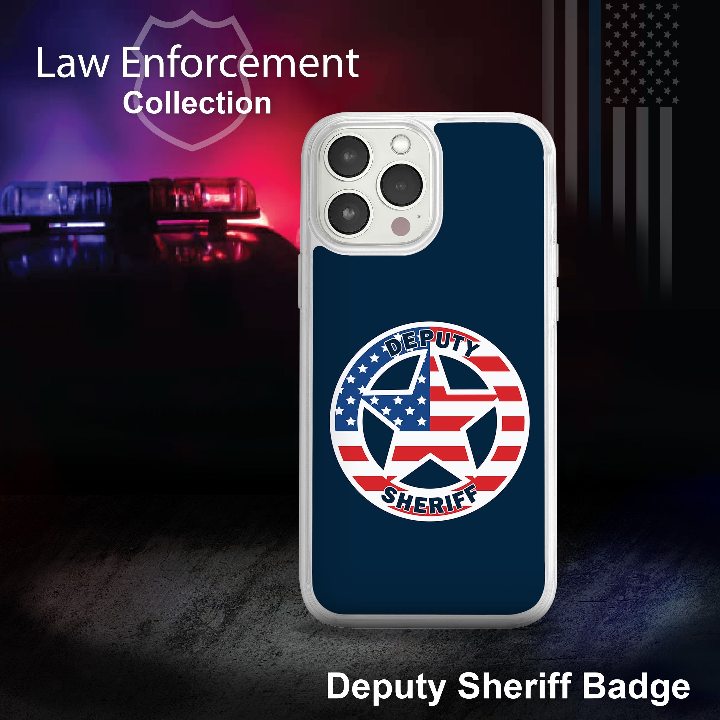 Law Enforcement HD Apple iPhone 13 Mag-Safe Phone Case