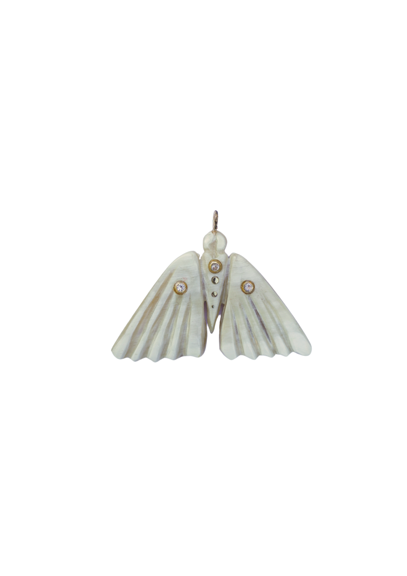 Dragonfly Embellished Horn Charm