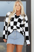 Amelia Drop Shoulder Knit Sweater