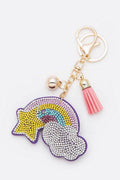 Crystal Rainbow Cloud Key Chain